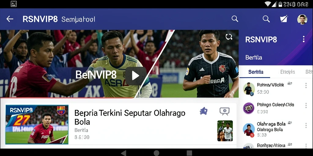 Tampilan antarmuka RSNVIP8 yang menarik dan informatif.