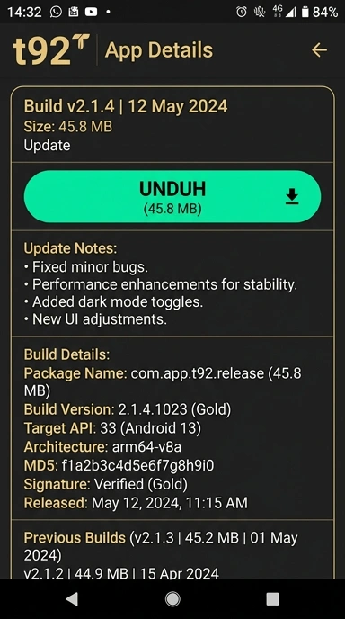 Unduh APK t92 untuk Android di Indonesia dengan mudah