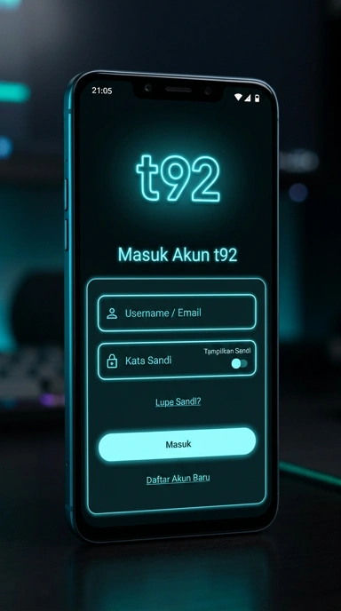 Panduan Masuk Akun t92 untuk Pengguna Android
